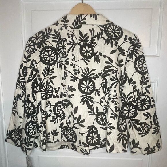 Style & Co. Petite 100% Cotton Button Front Jacket - Picture 5 of 13